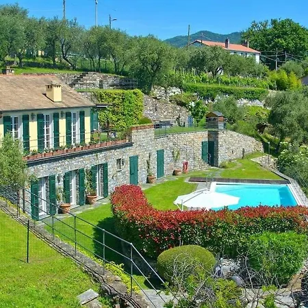 Costa Dei Gelsomini - 5 Posti Letto, Piscina E Giardino Privato Vista Mare Вилла Рапалло
