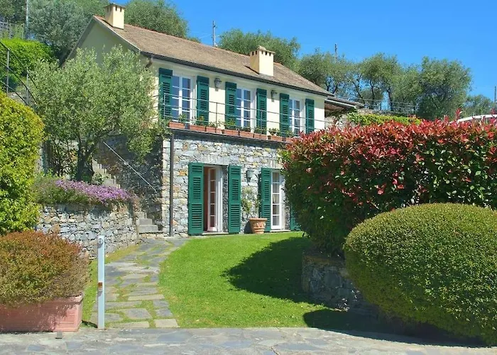 Вилла Costa Dei Gelsomini - 5 Posti Letto, Piscina E Giardino Privato Vista Mare Рапалло