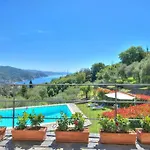 Willa Costa Dei Gelsomini - 5 Posti Letto, Piscina E Giardino Privato Vista Mare Rapallo