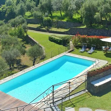 Costa Dei Gelsomini - 5 Posti Letto, Piscina E Giardino Privato Vista Mare Rapallo