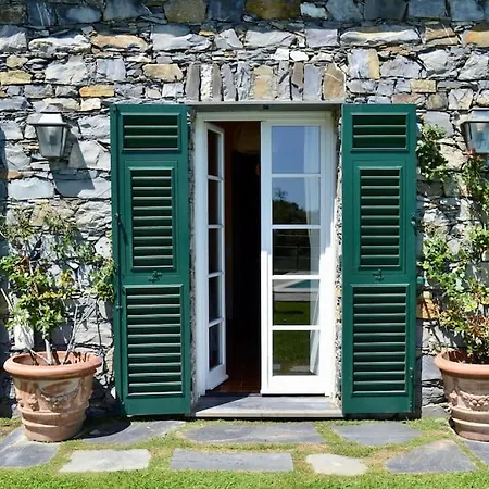 Villa Costa Dei Gelsomini - 5 Posti Letto, Piscina E Giardino Privato Vista Mare Rapallo