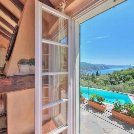 Costa Dei Gelsomini - 5 Posti Letto, Piscina E Giardino Privato Vista Mare
